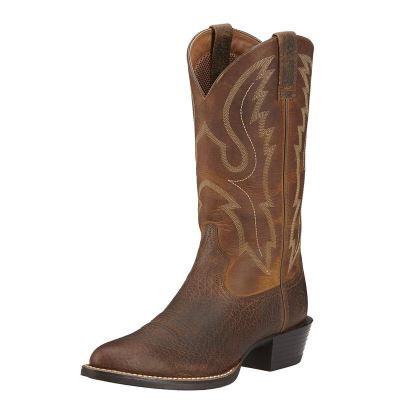 Ariat Sport R Toe - Western Laarzen Bruin Heren - 39310-977